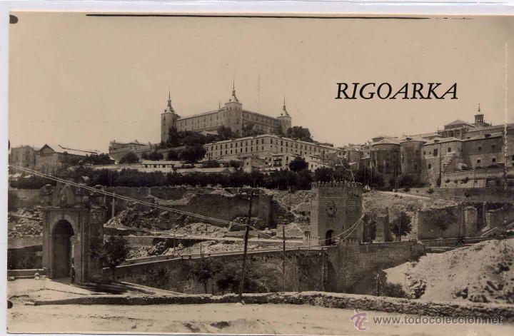 Postais: TOLEDO.- PUENTE DE ALCANTARA Y ALCAZAR