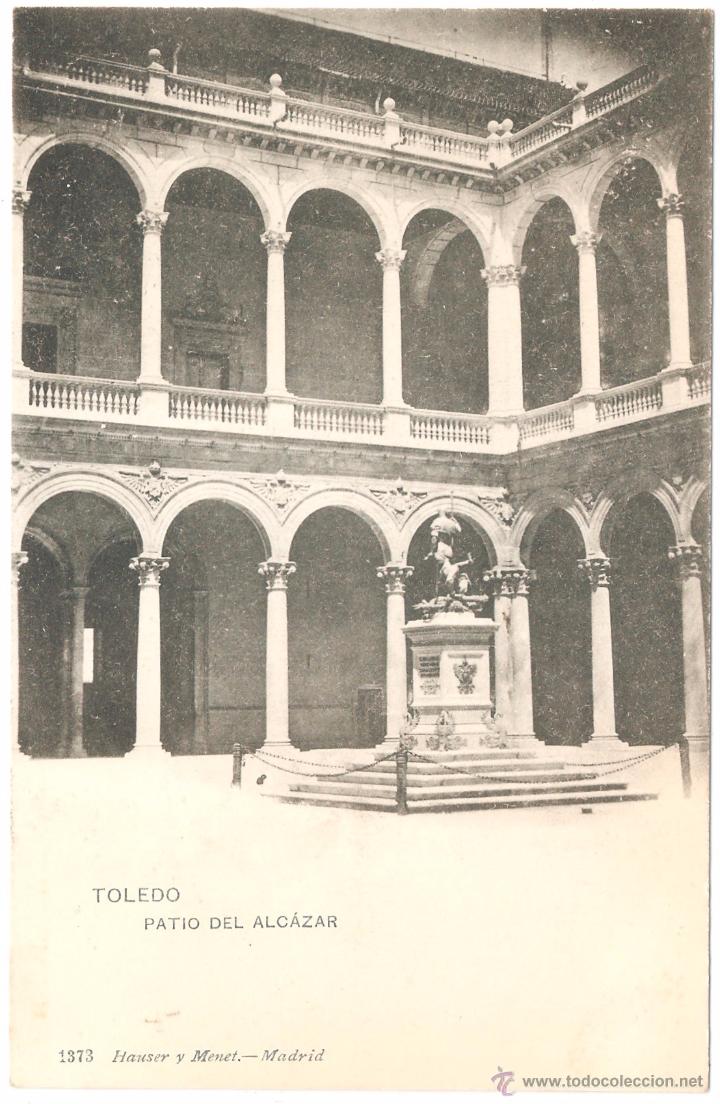 Postais: TOLEDO PATIO DEL ALCAZAR