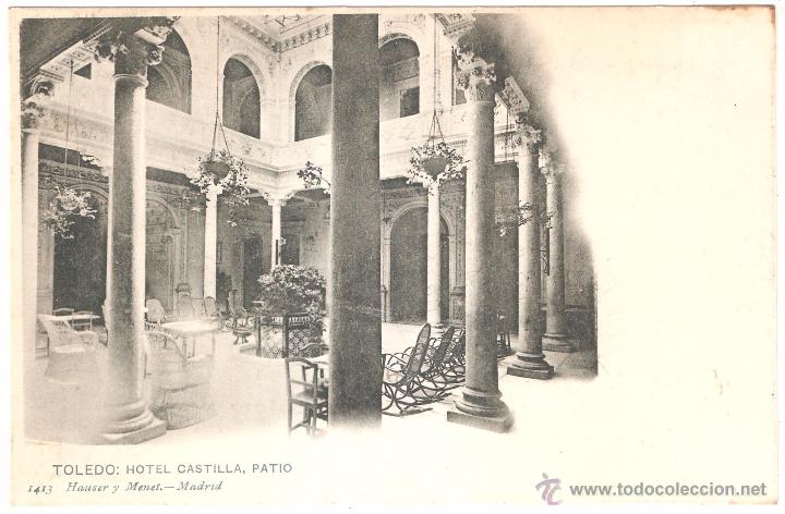 Postais: TOLEDO HOTEL CASTILLA PATIO