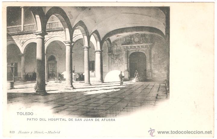 Postais: TOLEDO PATIO DEL HOSPITAL DE SAN JUAN DE AFUERA