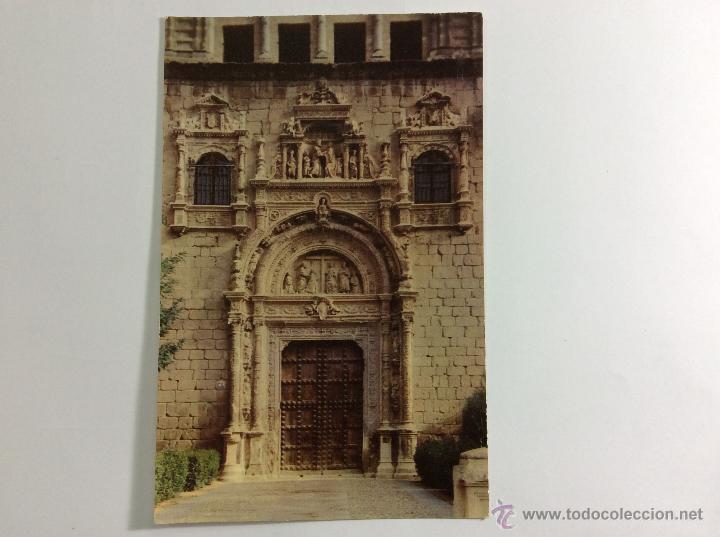 Postais: 15-Toledo portada de Santa Cruz circulada  en el 1961