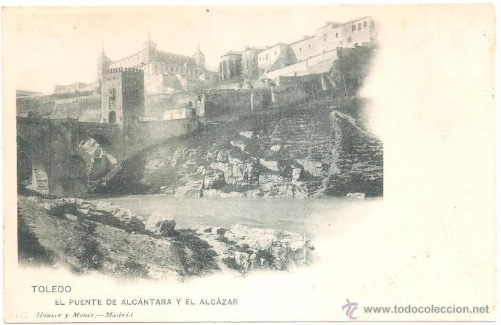 Postais: TOLEDO EL PUENTE DE ALC&Aacute;NTARA Y EL ALC&Aacute;ZAR