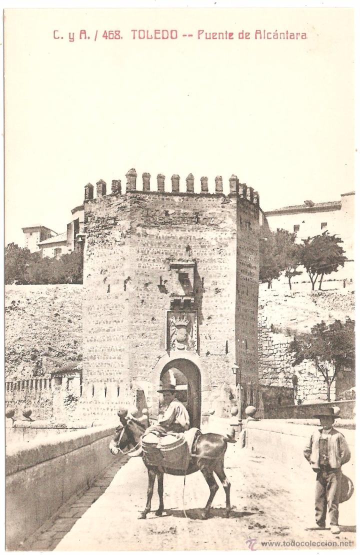 Postais: Toledo Puente de Alc&aacute;ntara