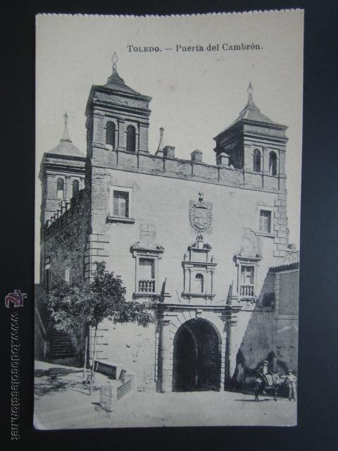 Postales: POSTAL TOLEDO. PUERTA DEL CAMBR&Oacute;N. - Foto 1