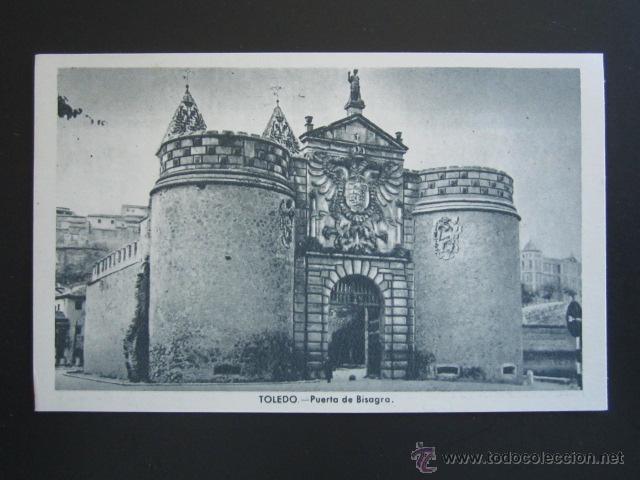 Postales: POSTAL TOLEDO. PUERTA DE VISAGRA. - Foto 1