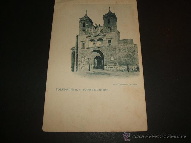 Postales: TOLEDO PUERTA DEL CAMBRON - Foto 1