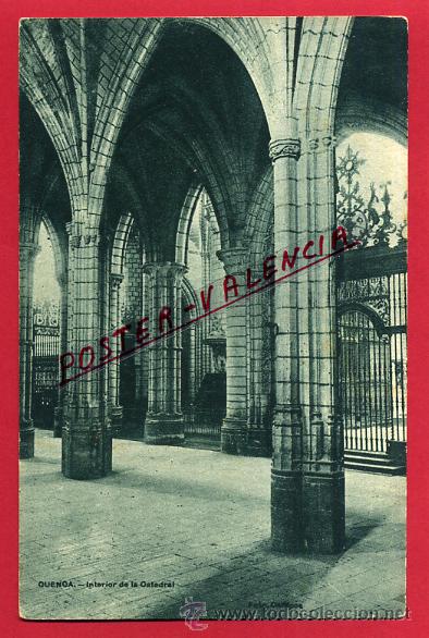 Postales: POSTAL CUENCA, INTERIOR DE LA CATEDRAL, P81229 - Foto 1