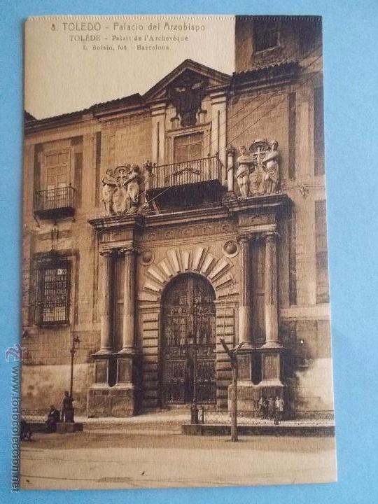 Postais: ANTIGUA POSTAL DE TOLEDO.PALACIO DEL ARZOBISPO