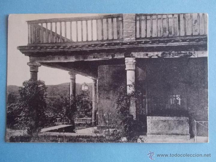Postais: ANTIGUA POSTAL DE TOLEDO.CASA DEL GRECO DETALLE DEL PORCHE
