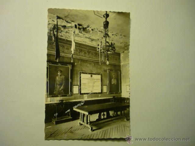 Postales: postal toledo-alcazar guerra civil 23-7-36 dorso conversacion telef.coronel moscardo y su hijo
