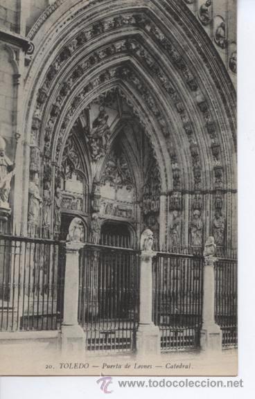 Postales: (20) TOLEDO. PUERTA DE LEONES - Foto 1