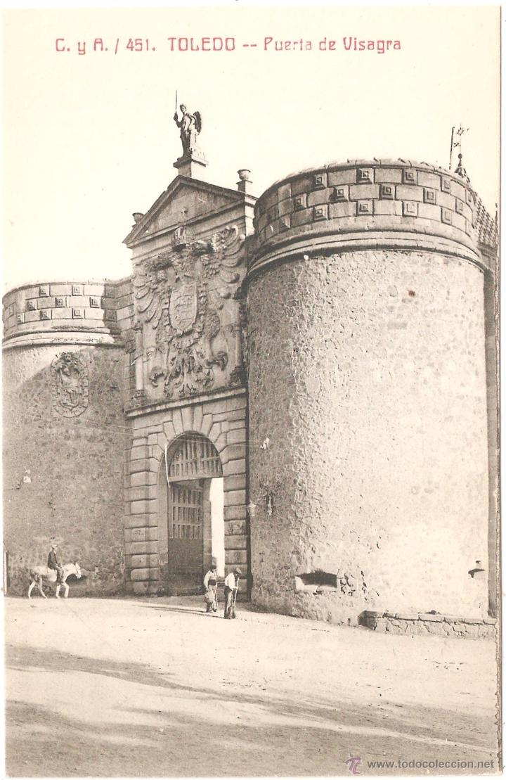 Postkarten: Toledo Puerta de Visagra