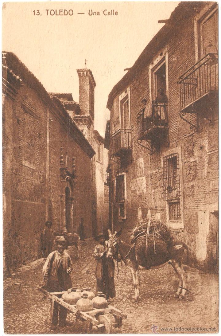 Postkarten: Toledo Una calle