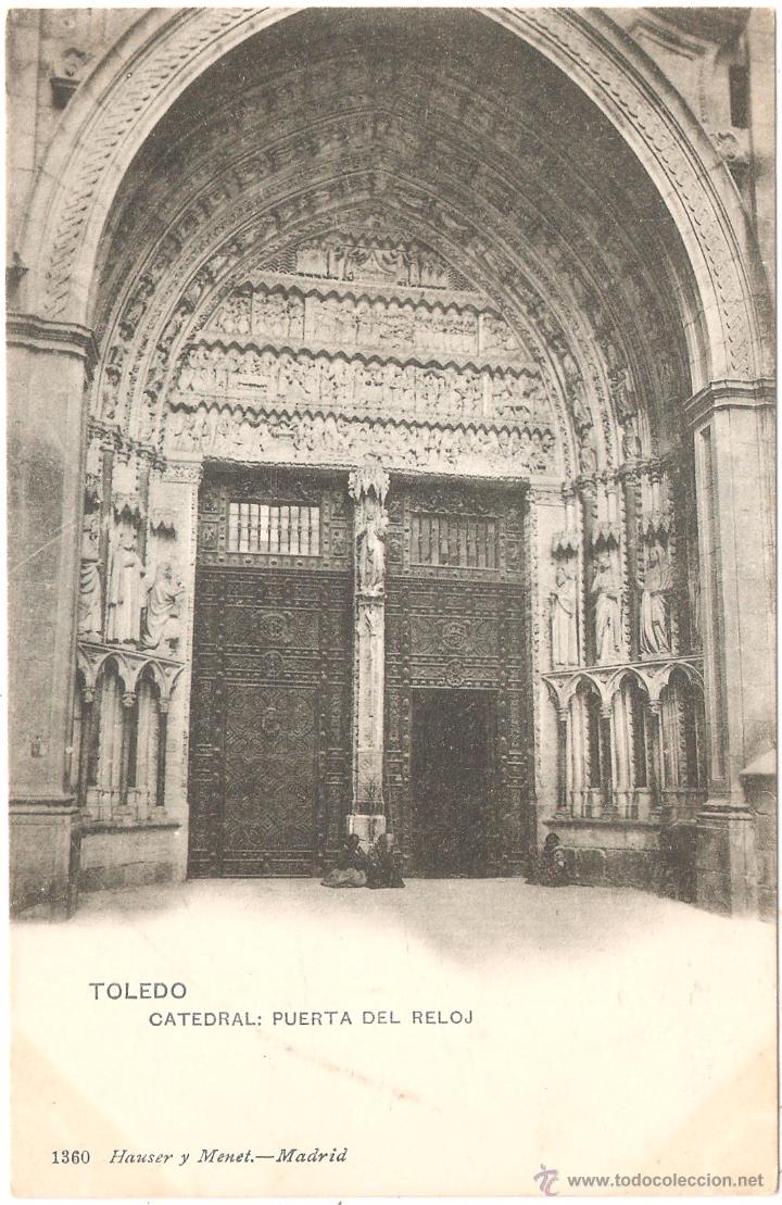 Postkarten: Toledo Catedral Puerta del Reloj