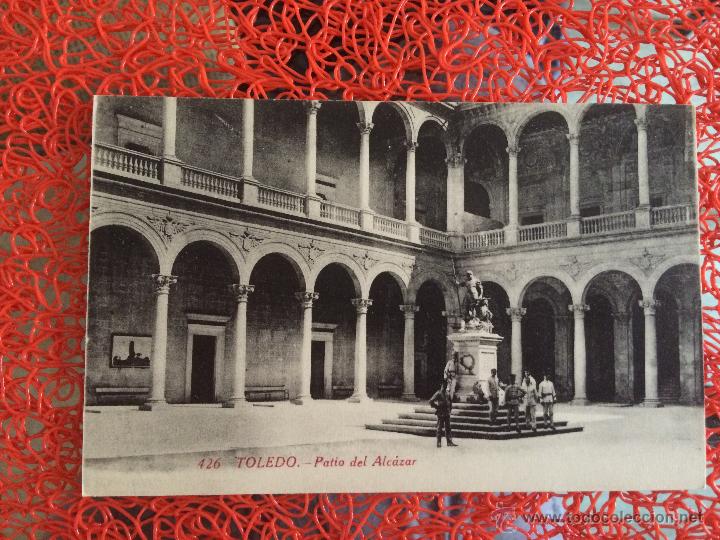 Postales: TOEDO. PATIO DEL ALCAZAR. ED.CASTA&Ntilde;EIRA. NUM 426