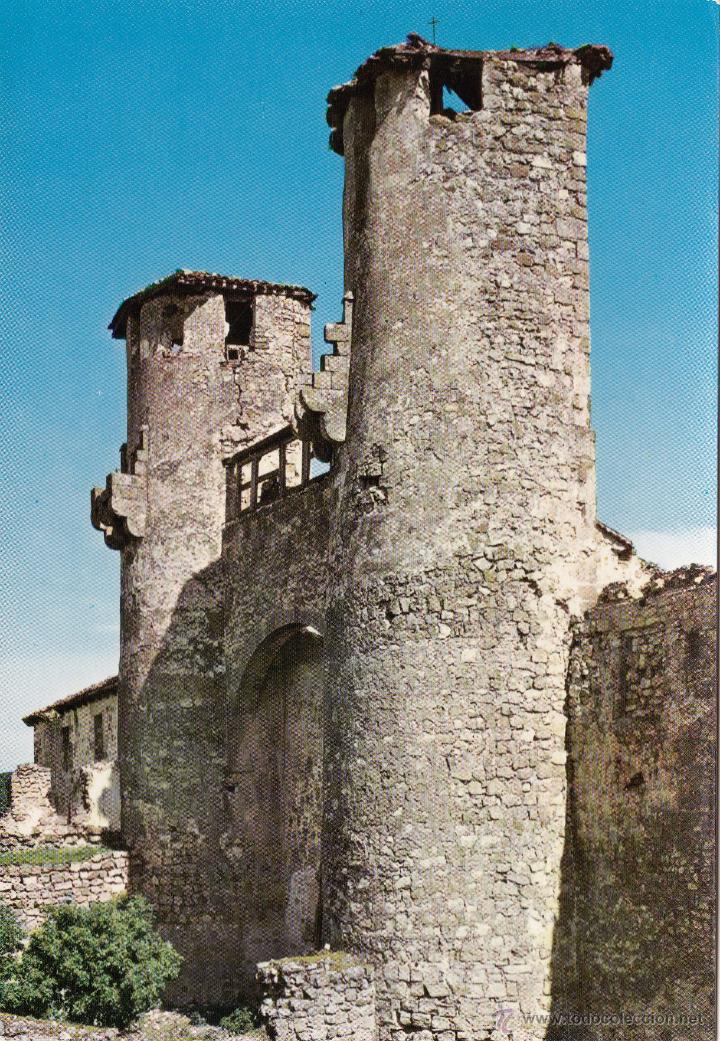 Postales: CASTILLOS DE ESPA&Ntilde;A - SIGUENZA ( GUADALAJARA ) - ED. VISTABELLA - L. M. - N&ordm; 40 - 1967 SIN CIRCULAR