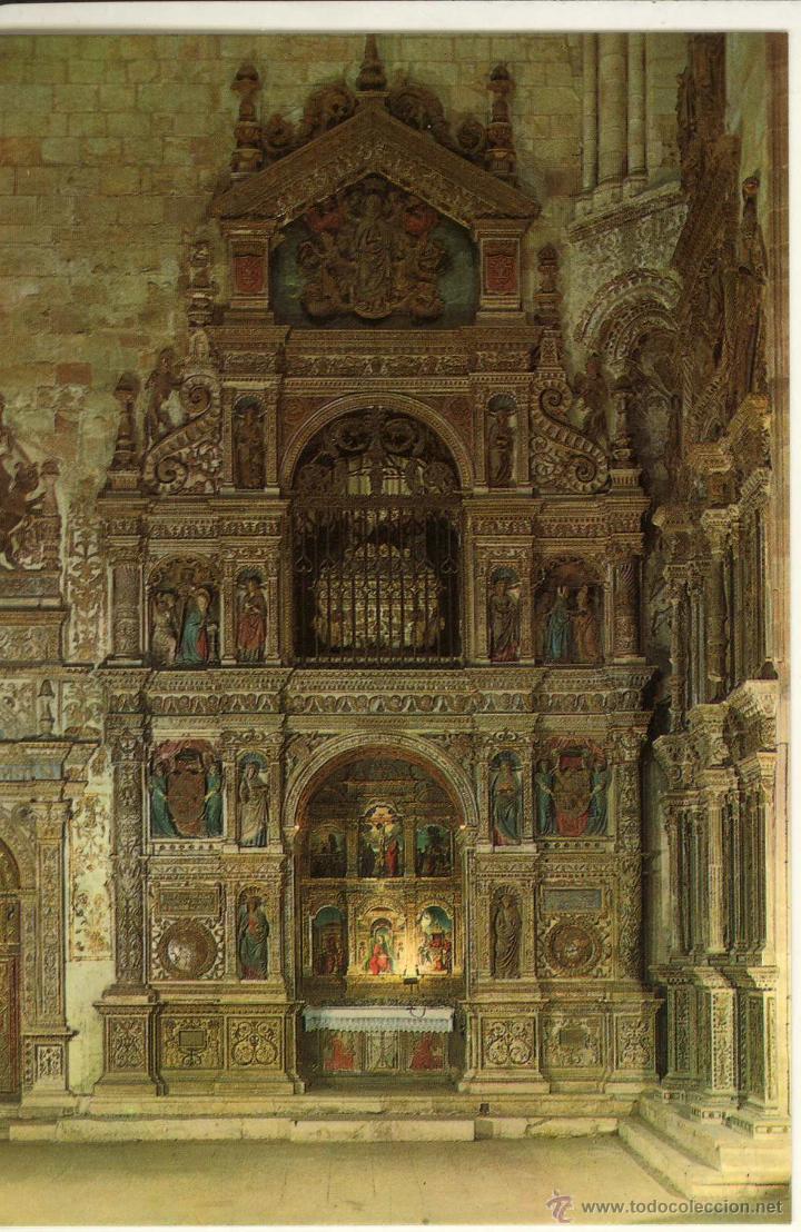 Postales: MAGNIFICA  POSTAL DEL RETABLO DE SANTA LIBRADA CATEDRAL DE SIGUENZA