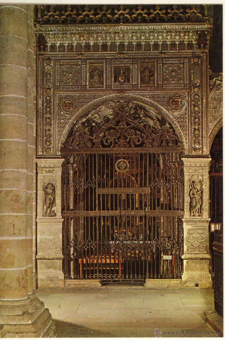 Postales: MAGNIFICA POSTAL CAPILLA DE LA ASUNCION CATEDRAL DE SIG&Uuml;ENZA