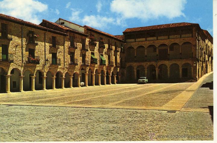 Postais: MAGNIFICA  POSTAL PLAZA MAYOR DE SIG&Uuml;ENZA