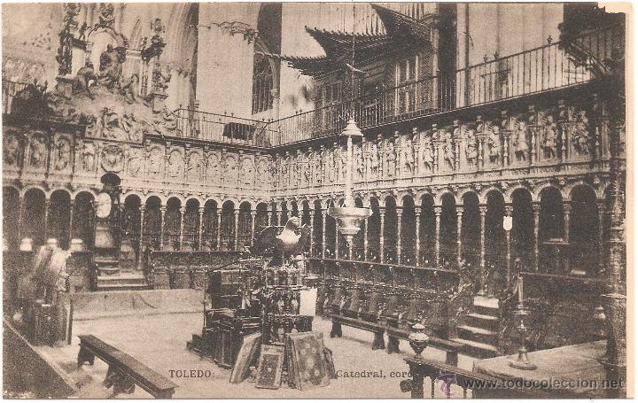 Postales: TOLEDO CATEDRAL CORO - Foto 1