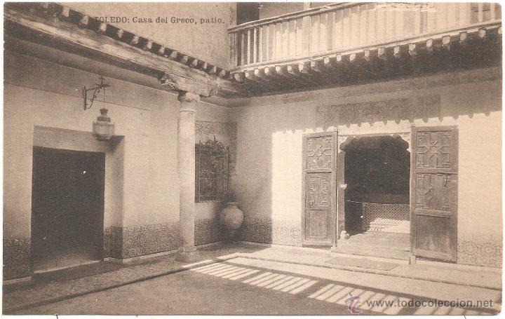 Postkarten: TOLEDO CASA DEL GRECO PATIO