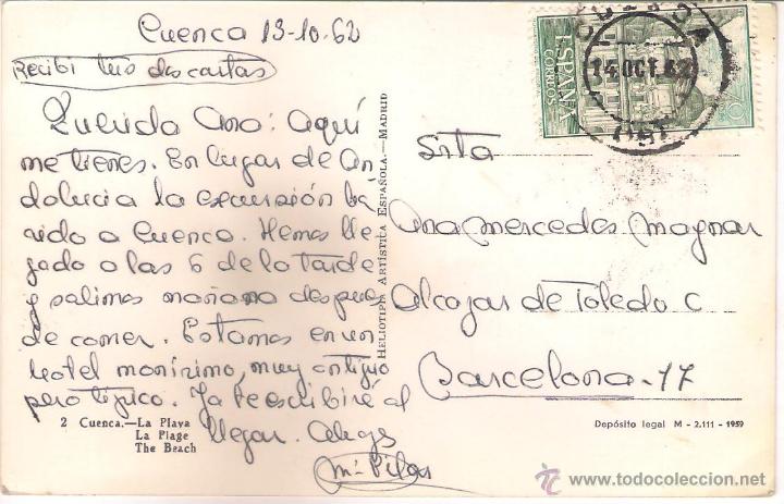 Postales: POSTAL DE CUENCA - LA PLAYA - - Foto 2