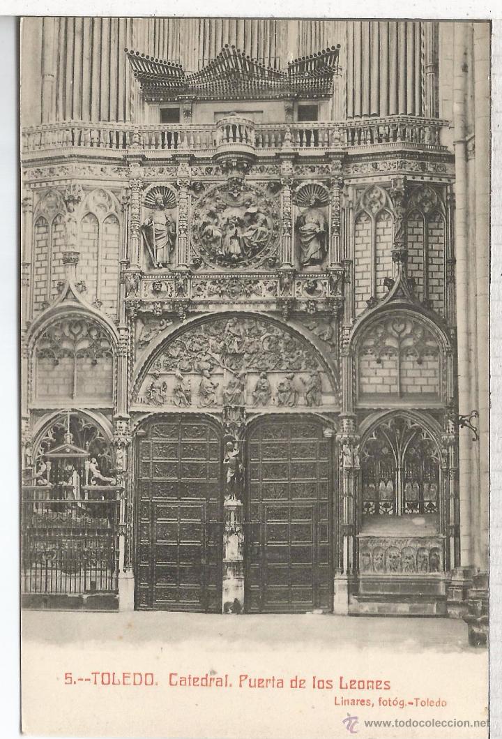 Postales: TOLEDO CATEDRAL SIN ESCRIBIR - Foto 1