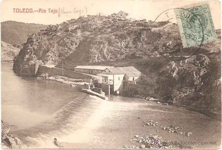 Postales: TOLEDO RIO TAJO 1912