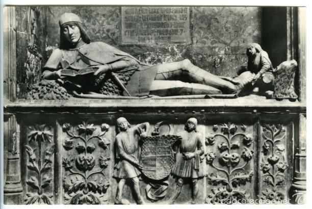 Cartes Postales: N&ordm; 9 Catedral: El Doncel. Sig&uuml;enza, Gudalajara. Ed. Rela&ntilde;o. Heliotipia Art&iacute;stica Espa&ntilde;ola.