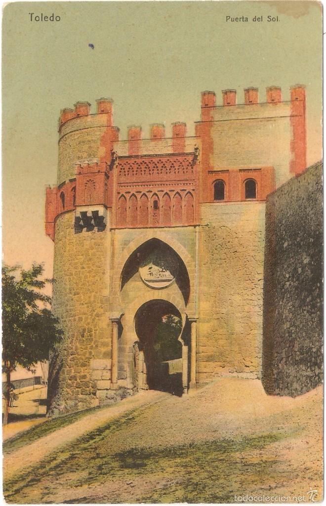 Postales: TOLEDO PUERTA DEL SOL 1912