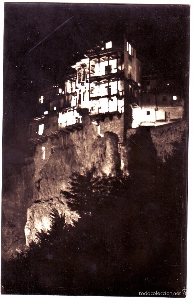Postales: CUENCA CASAS COLGADAS ILUMINADAS - Foto 1