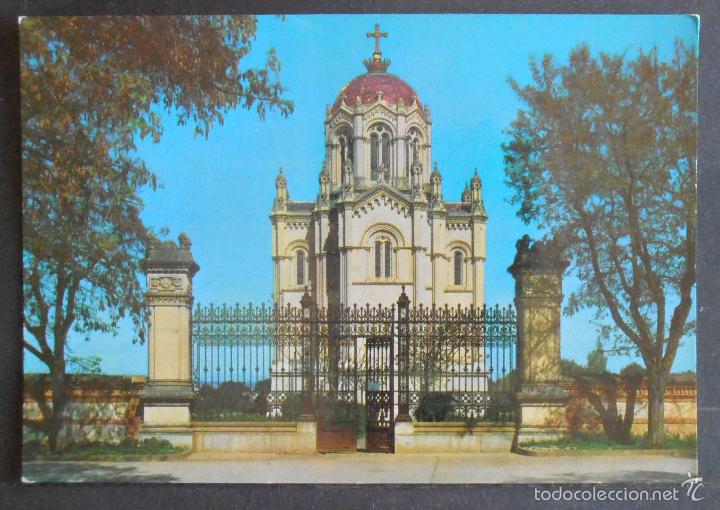 Postcards: (41324)POSTAL ESCRITA,PANTE&Oacute;N DE LA CONDESA DE LA VEGA DEL POZO; NOVICIADO DE LAS NN.RR. ADORATRICES