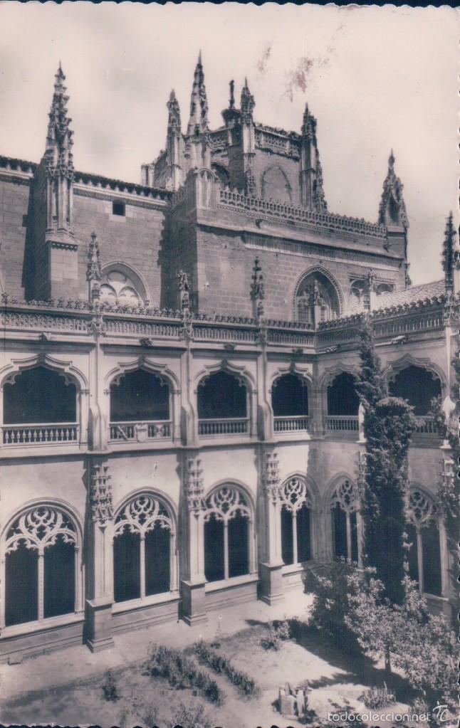 Postais: POSTAL 9. TOLEDO.-PATIO DE SAN JUAN DE LOS REYES.(H.A.E) CIRCULADA