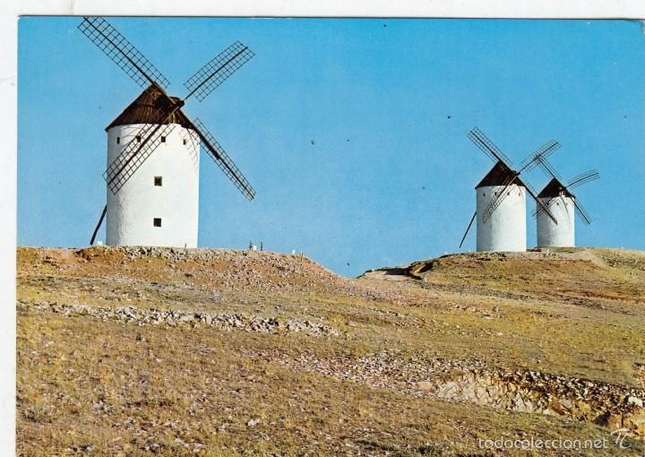 Postcards: POSTAL ALCAZAR DE SAN JUAN. MOLINOS DE SAN JUAN. NO ESCRITA.