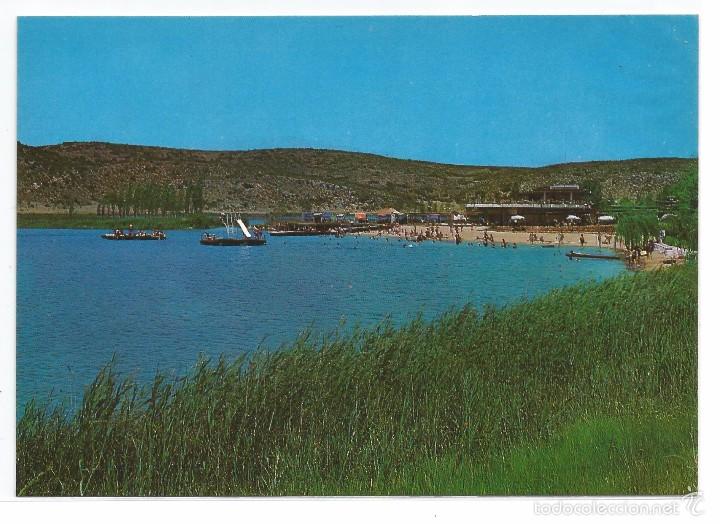 Postales: LAGUNAS DE RIUDERA .- HOTEL ENTRELAGOS .- EDICIONES FITER 1966