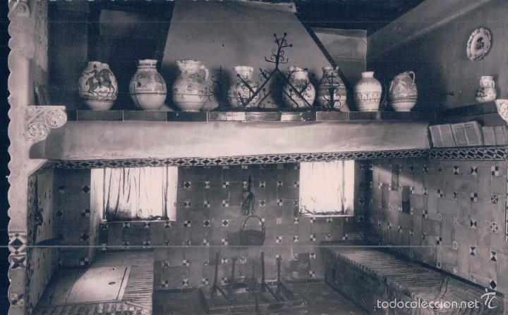 Postales: POSTAL FOTOGRAFICA  66 TOLEDO.- COCINA DE LA CASA DEL GRECO. ED. G. GARRABELLA