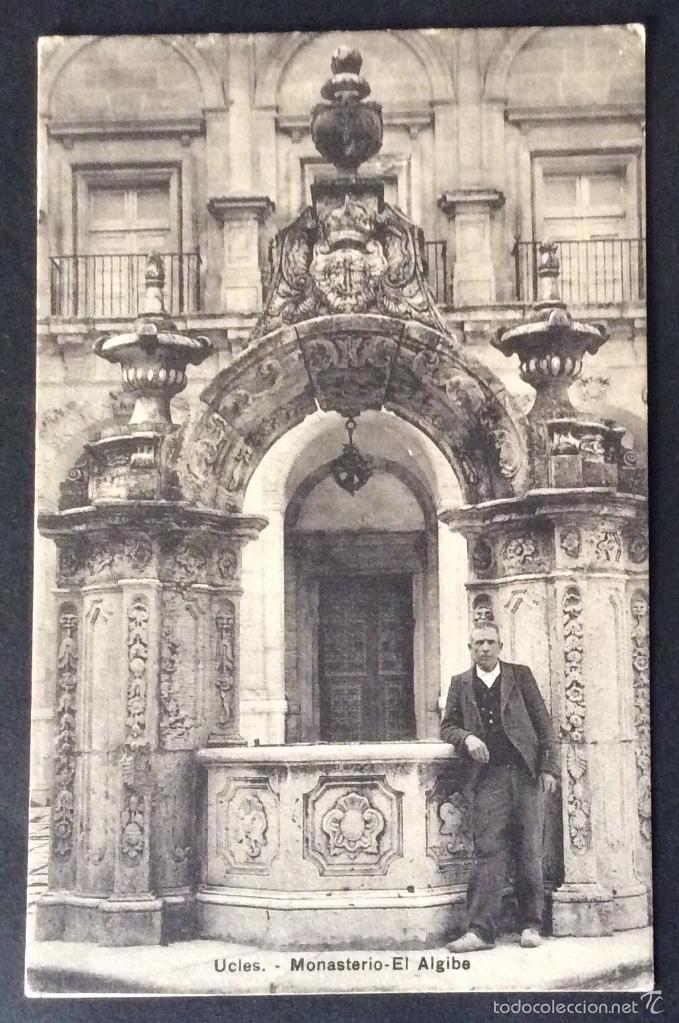 Postales: POSTAL. ALGIBE DEL MONASTERIO. UCLES. CUENCA. - Foto 1