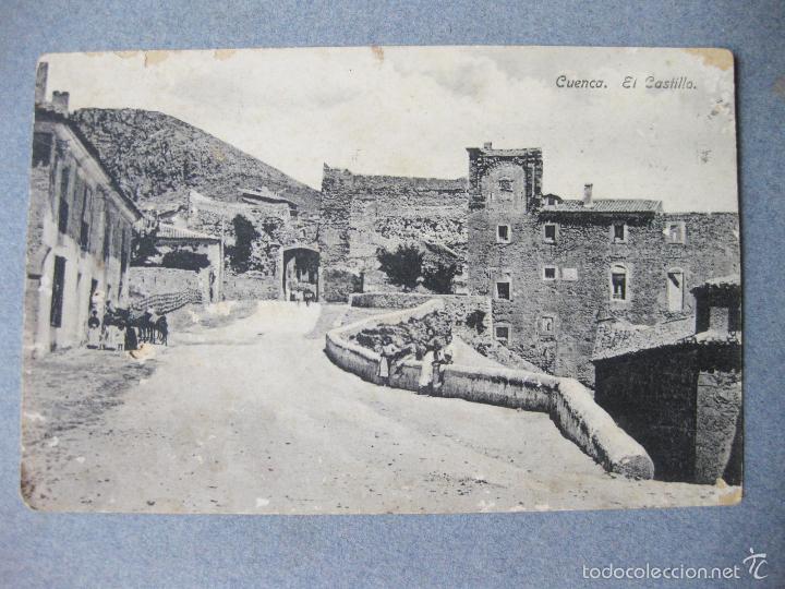 Postales: POSTAL DE CUENCA. EL CASTILLO. CIRCULADA - Foto 1