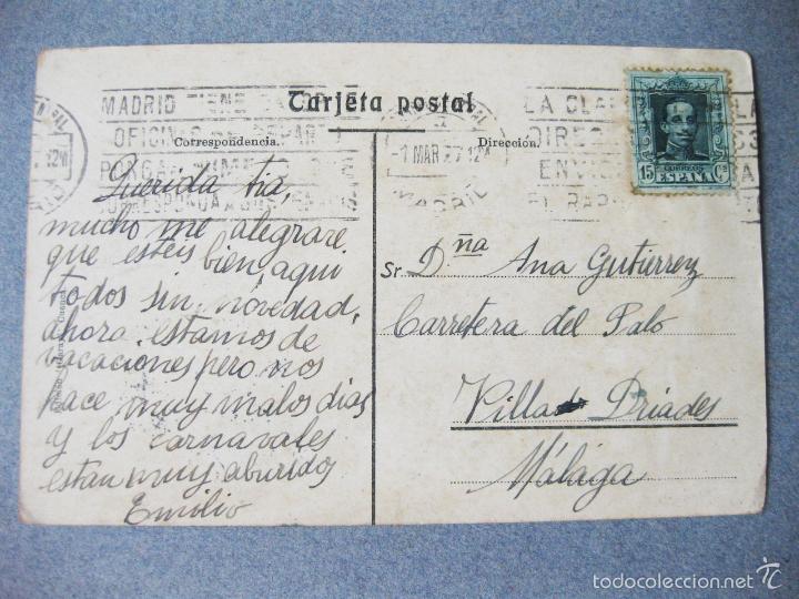 Postales: POSTAL DE CUENCA. EL CASTILLO. CIRCULADA - Foto 2
