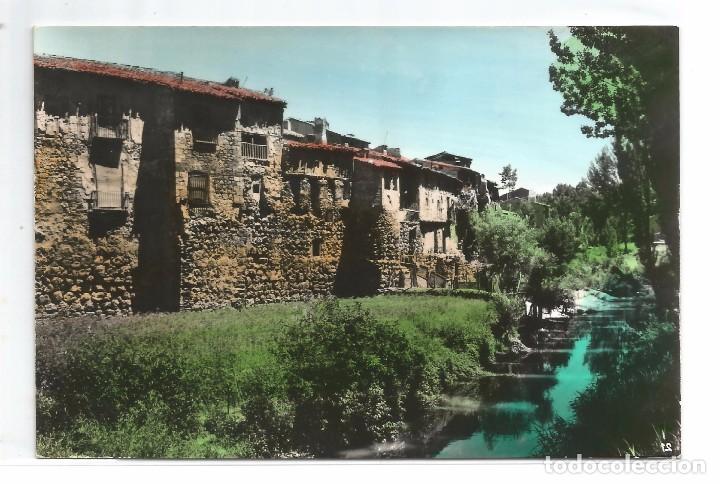Postkarten: MOLINA DE ARAGON N&ordm; 21 .- CASAS SOBRE LA ANTIGUA MURALLA .- EXCL. MIELGO .- GARCIA GARRABELLA