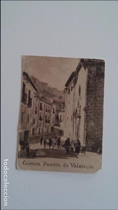Postales: Cromo postal con paisaje de Cuenca - Foto 1