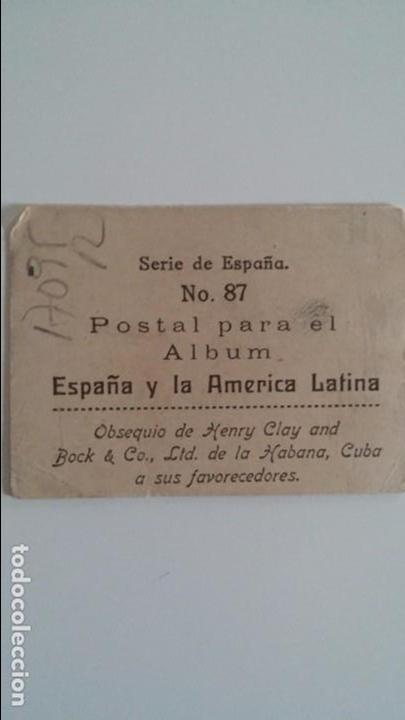 Postales: Cromo postal con paisaje de Cuenca - Foto 2