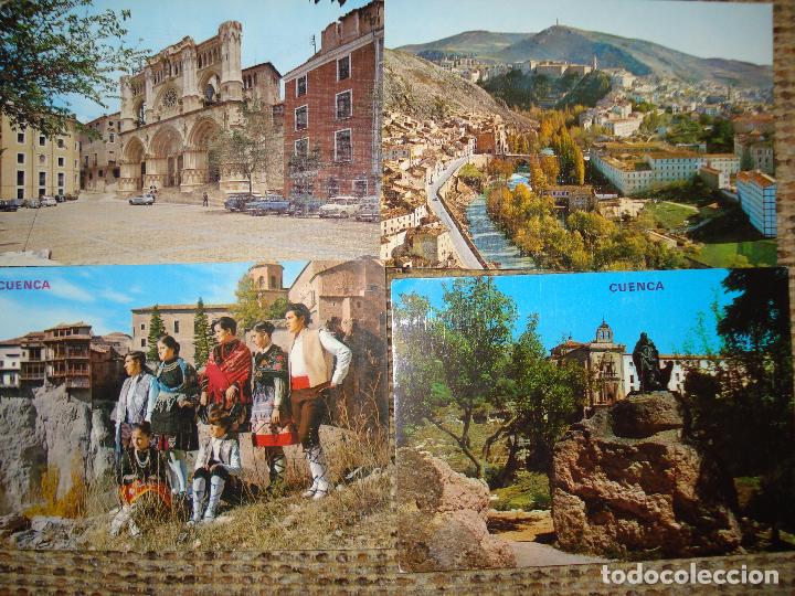 Postales: LOTE DE 4 POSTALES DE CUENCA - Foto 1