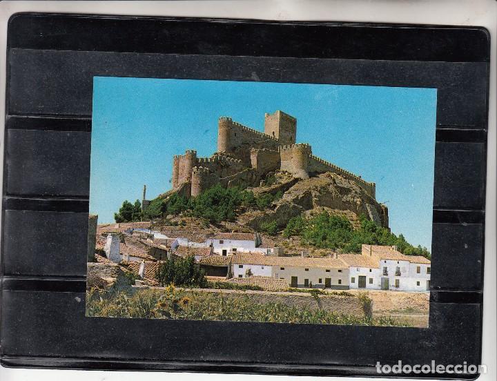 Cartes Postales: ALMANSA. VISTA PARCIAL Y CASTILLO AL FONDO