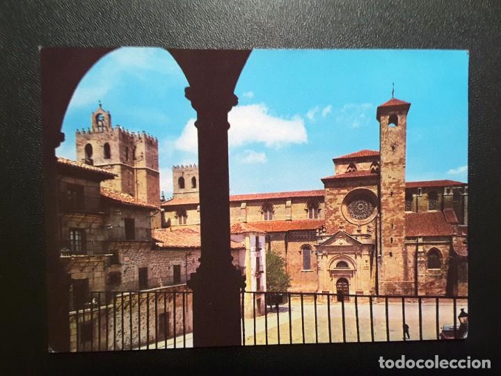 Cartes Postales: POSTAL SIGUENZA - PLAZA MAYOR Y CATEDRAL