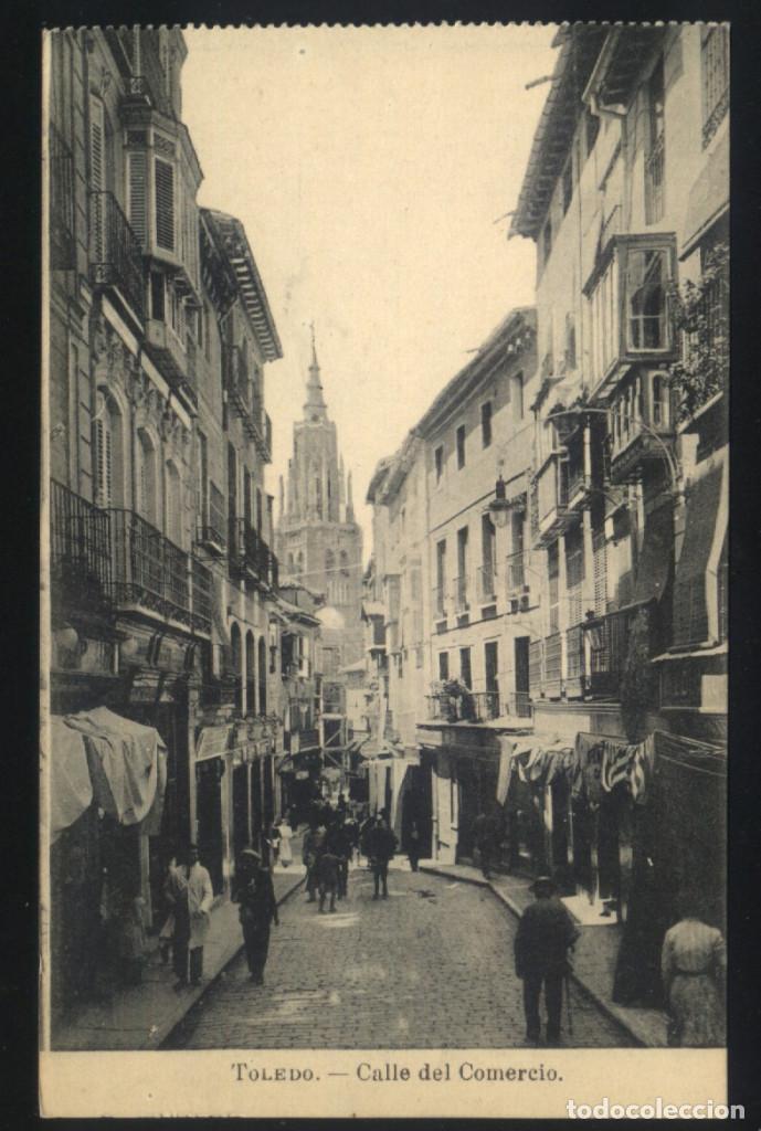 Postales: A-4505- TOLEDO. CALLE DEL COMERCIO. - Foto 1