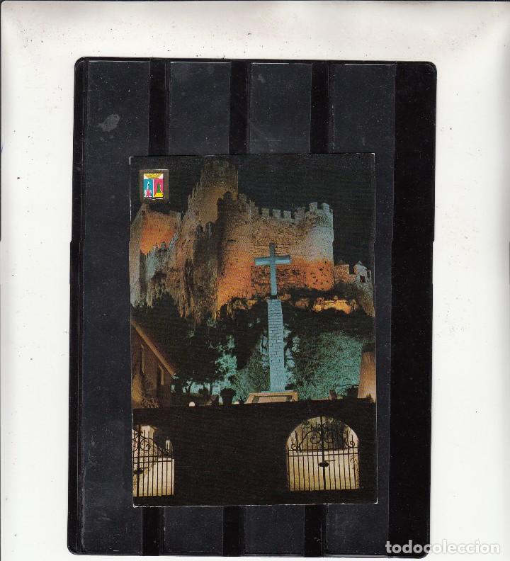 Postcards: N&ordm; 8. CASTILLO DE ALMANSA. NOCTURNA