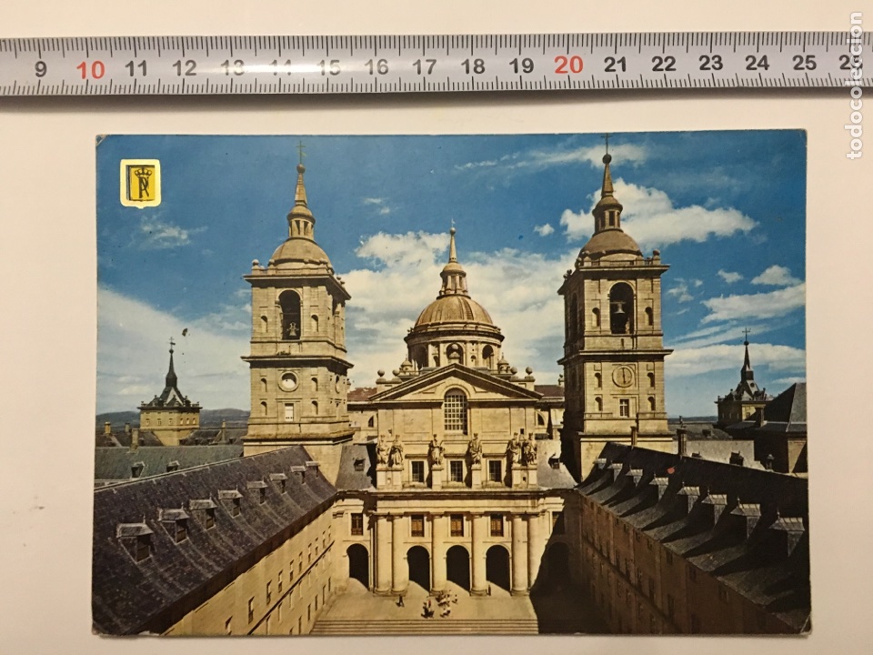 Cartoline: Postal. 56. EL ESCORIAL. MONASTERIO. Ed. PATRIMONIO NACIONAL.
