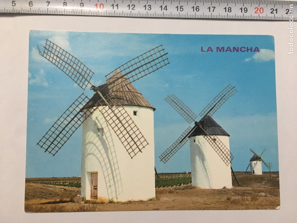 Cartoline: Postal. 778. LA MANCHA. Molinos. Ed. PAR&Iacute;S. H. 1960