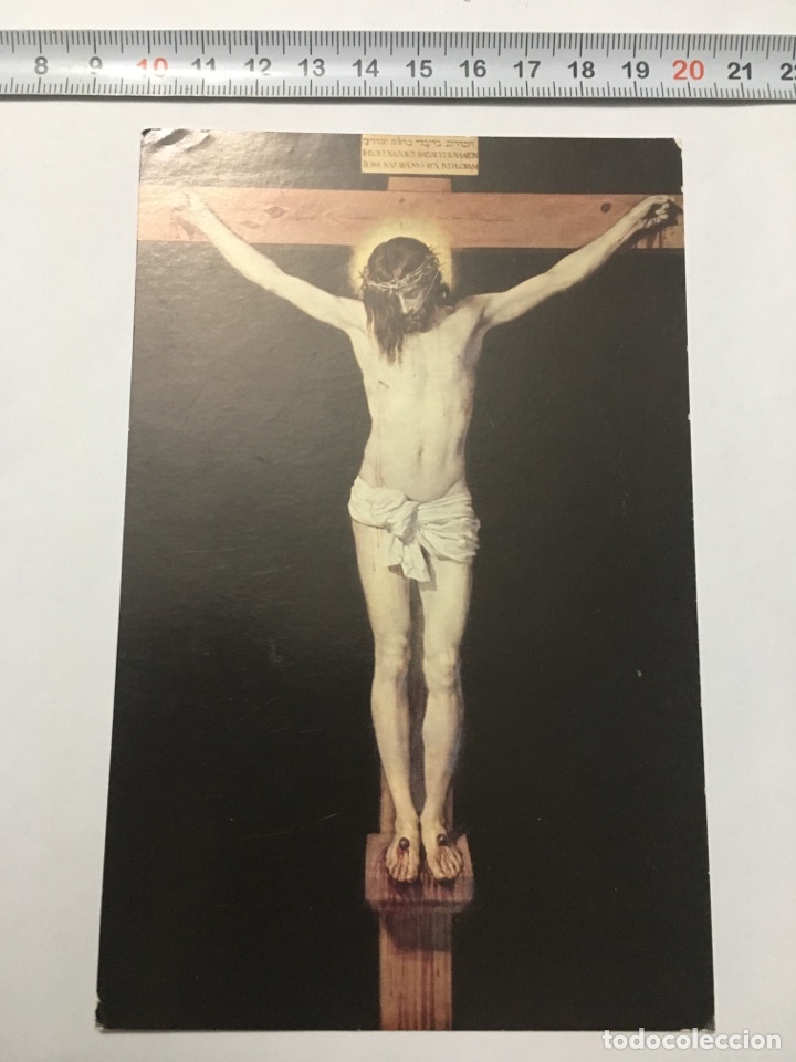Cartoline: Postal. MUSEO DEL PRADO. Cristo de VEL&Aacute;ZQUEZ. Ed. Art&iacute;sticas. OFFO. H. 1960